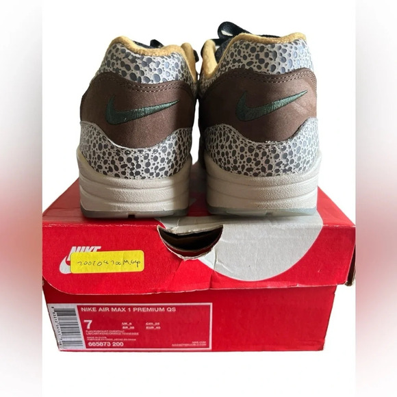 Nike Atmos x Air Max 1 2016 Safari Men's Size 7 - Picture 3 of 8